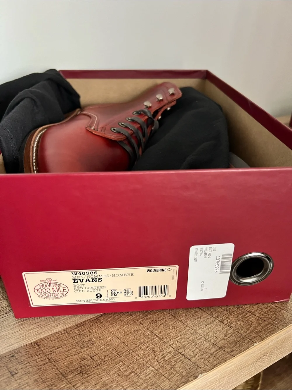 Wolverine rich red